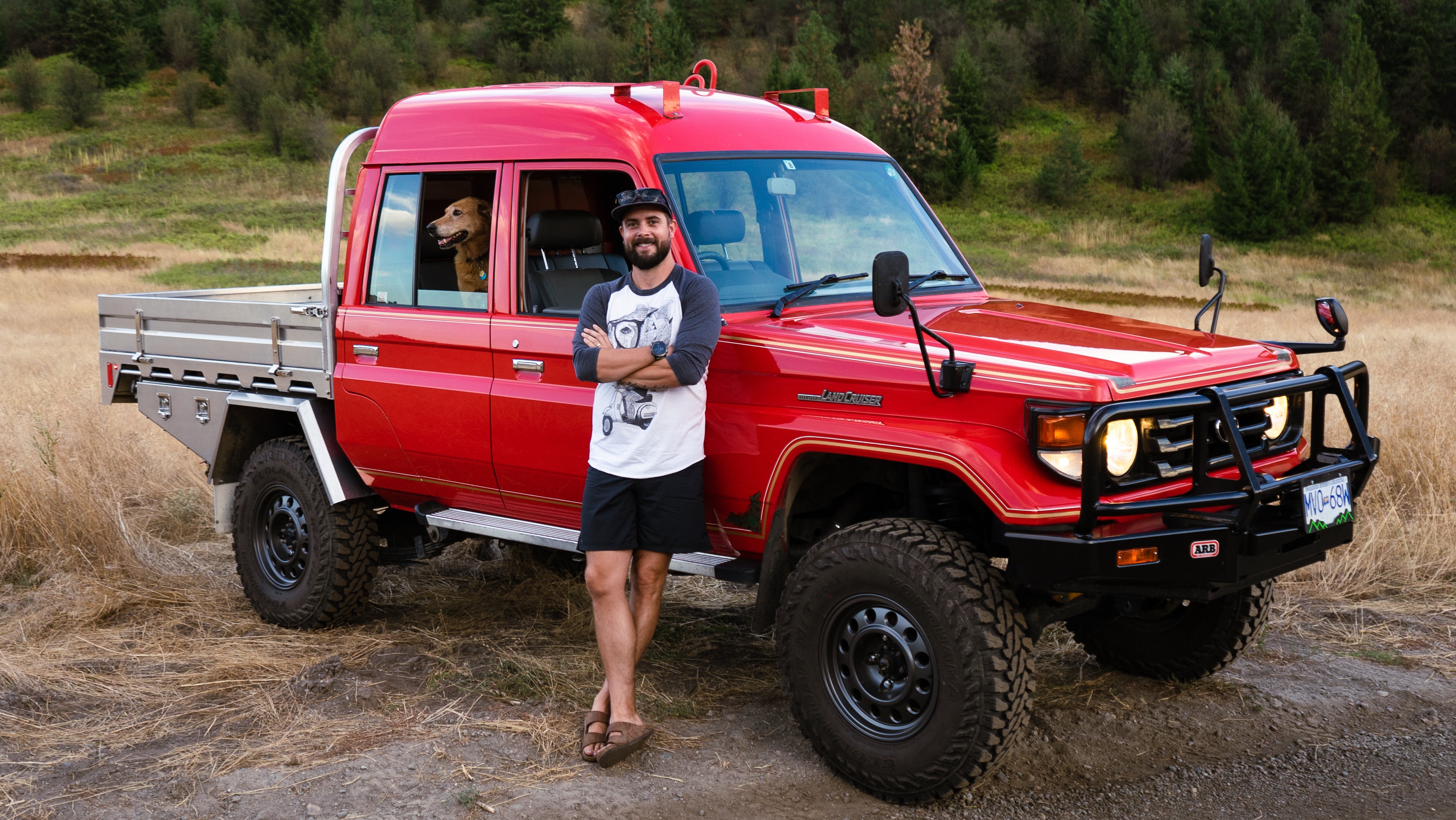 RUX Rides - Garret's Ex Fire Truck Land Cruiser